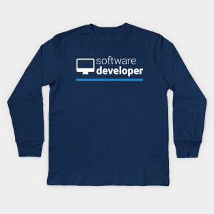 Software Developer Kids Long Sleeve T-Shirt